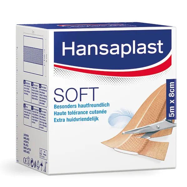 Soft - 8 cm x 5 m - Hansaplast